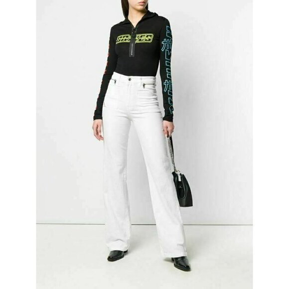 DIESEL White Denim 069EA D-pending Jeans W26 L34 - Picture 3 of 12